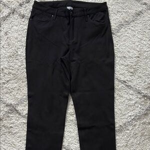 Chico's Black Straight Leg Pants Timeless Style